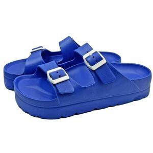 BRAND NEW H2K WOMENS PLAFORM HOTSELL JELLY SANDALS- G1
